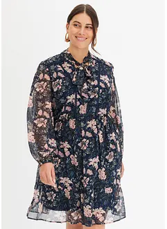 Robe imprimée en crêpe, bonprix