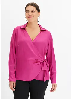 Blouse en satin, bonprix