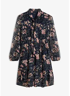 Robe imprimée en crêpe, bonprix