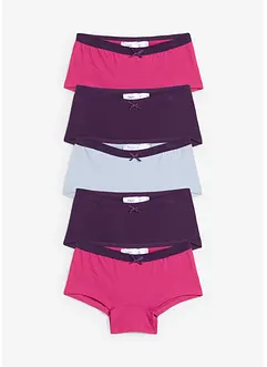 Lot de 5 pantys fille, bonprix