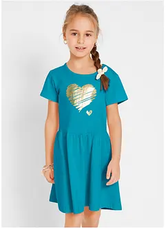Lot de 2 robes en jersey 100% coton, bonprix