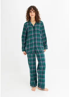 Pyjama tissé en flanelle, bonprix