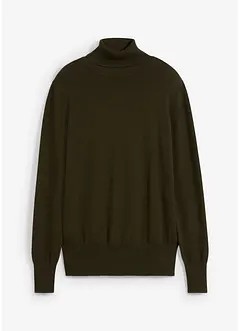 Pull à col roulé basique, bonprix