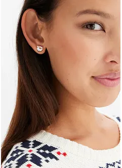 Boucles d'oreille (ens. 8 pces.), bonprix