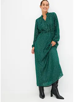 Robe longue à effet brillant, bonprix