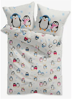 Parure de lit avec pingouins, bonprix