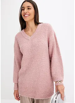 Pull en maille bouclette, bonprix