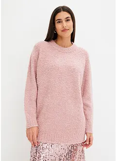 Pull oversize en maille bouclette, bonprix