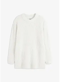 Pull oversize en maille bouclette, bonprix