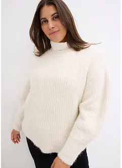 Pull en maille duveteuse, bonprix