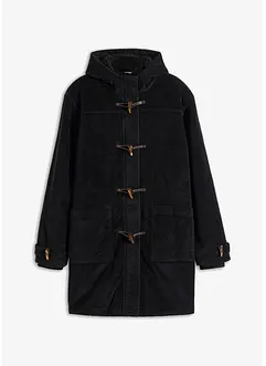 Duffle-coat en velours côtelé, rembourré, bonprix