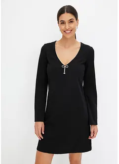 Mini-robe avec nœud en strass, bonprix