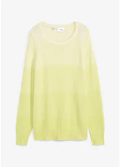 Pull en grosse maille avec dégradé de couleur, bonprix