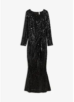 Robe sirène à sequins, bonprix