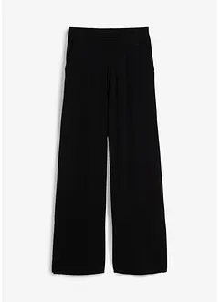 Pantalon élastiqué en maille, bonprix