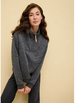 Sweat long et boxy ultra moelleux, bonprix