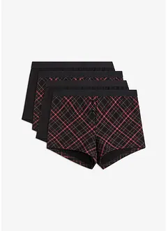 Lot de 4 boxers femme, bonprix