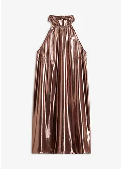 Robe courte en satin, bonprix
