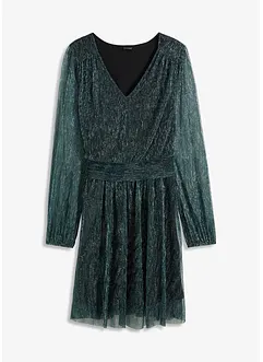 Robe en matière brillante, bonprix