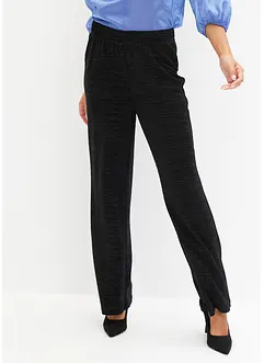 Pantalon Marlene à effet brillant, bonprix