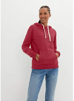 Sweat-shirt à capuche avec détails contrastants, bonprix