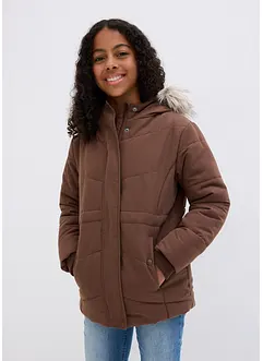 Parka d'hiver fille avec capuche, bonprix