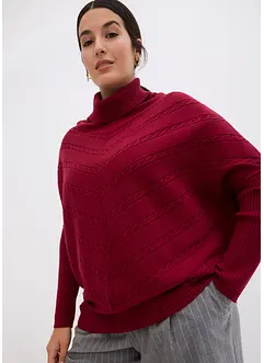 Pull col roulé, bonprix