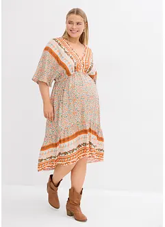 Robe de grossesse et d’allaitement en viscose tissée, bonprix