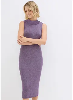 Robe en maille avec lurex, bonprix