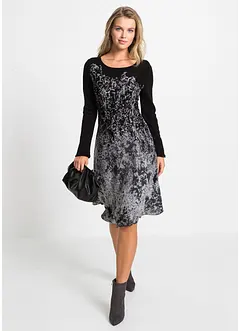 Robe en maille, bonprix