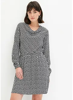 Robe en crêpe texturé, bonprix