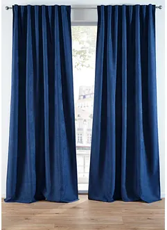 Rideau occultant texturé (2 pces), bonprix