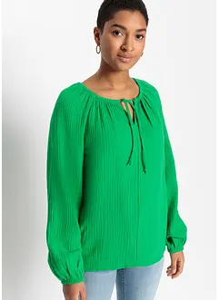 Blouse en gaze de coton, bonprix