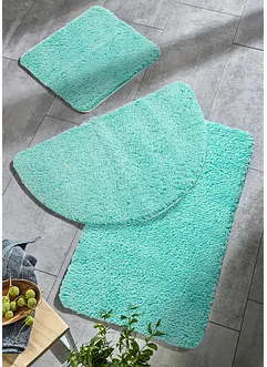 Tapis de bain tufté uni et haut, bonprix