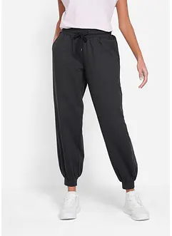 Pantalon de jogging longueur 7/8, jambes larges, bonprix
