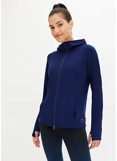 Veste de survêtement chaude avec mitaine, bonprix