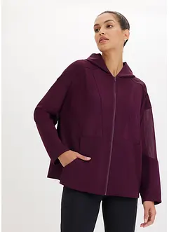 Veste de sport avec mesh transparent, oversize, bonprix