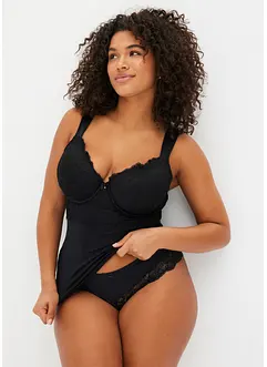 Caraco soutien-gorge à coques, bonprix