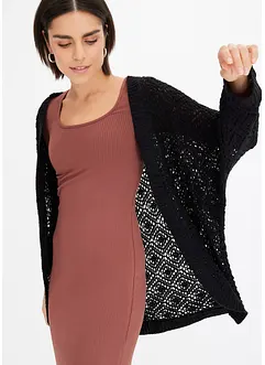 Gilet en grosse maille, bonprix