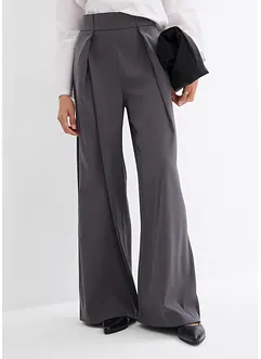 Pantalon évasé à pinces, bonprix