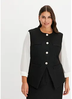 Blazer sans manches en bouclé, bonprix