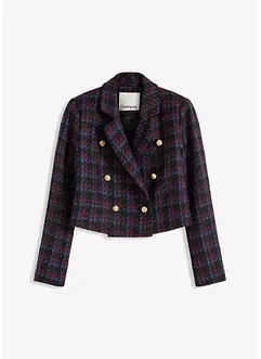 Blazer en tweed à carreaux, bonprix