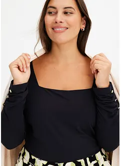 T-shirt à décolleté carré, bonprix