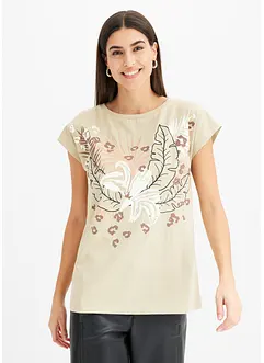 T-shirt à imprimé devant, bonprix