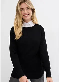 Pull en maille confortable, bonprix