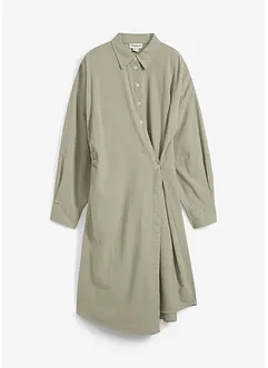Robe-chemise asymétrique, bonprix