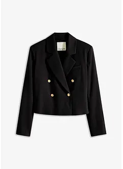 Blazer court avec boutons décoratifs, bonprix