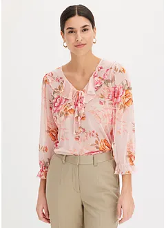 T-shirt manches longues en mesh, bonprix