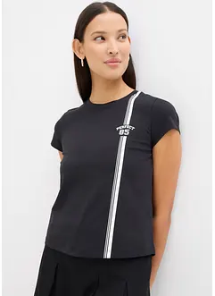 T-shirt court avec imprimé, bonprix