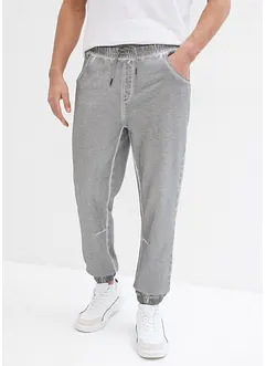 Pantalon sweat aspect délavé, bonprix